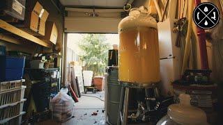 Crushed Grains Shelf Life Transferring Hazy Beer & Letting a Batch Stay in the Fermenter - Ep.386