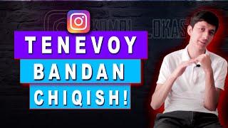 Instagram TENEVOY BANDAN CHIQISH  INSTAGRAM SIRLARI  BLOKDAN CHIQISH