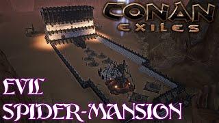 EVIL Spider-Mansion of Zath - Conan Exiles Build