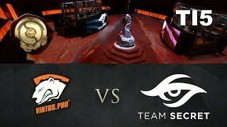 SECRET vs VP - MOST INTENSE GAME - TI5 DOTA 2