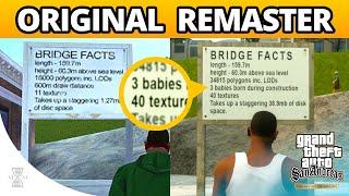 GTA San Andreas Updated Easter Eggs - The Definitive Edition