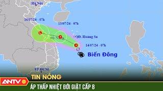 Áp thấp nhiệt đới hình thành trên biển Đông gió giật cấp 8  ANTV