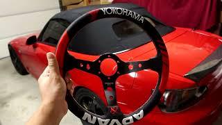 Limited Edition Vertex x Yokohama Advan steering wheel 1 of 200