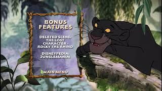 The Jungle Book 1967 2022 DVD Menu Walkthrough