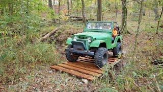 Building a Bridge Across a Creek