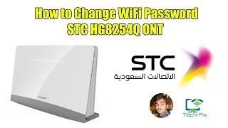 How to change WiFi Password STC Fiber Modem HG8254Q