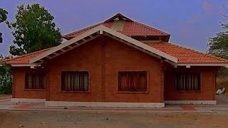 Low cost housing with bricks by Architect R.K. Ramesh  Shell house hollow blocks Hourdes