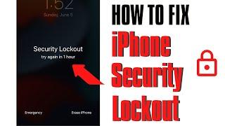 How to Fix iPhone Security Lockout - 3 Solutions to Unlock without Passcode