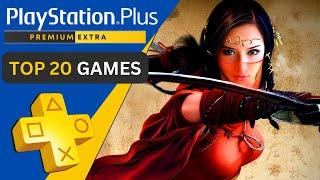 Top 20 PS Plus Extra & Premium Games You Can Play Right Now  2024