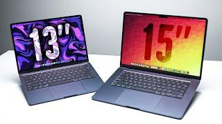 13 vs 15 M2 MacBook Air - ULTIMATE Comparison