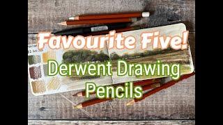 My Favourite Five +1  Derwent Drawing Colours and a Real Time Sketch