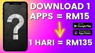 Tutorial RM135hari Download APPS ini  ANDA TAK pernah dengar cara ini  Buat duit TANPA MODAL