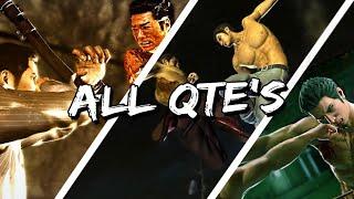 All Boss QTEAction sequences in the Yakuza series 2005-2020