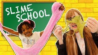 Slime School Teacher vs Silly Students Sneak Slime in Class - New Toy School