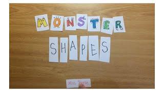 Lets make Monsters out of SHAPES