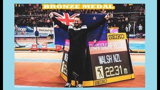 Tomas Walsh New Zealand shot put 22.31 meters World Indoor Championships Belgrade 2022-03-20.