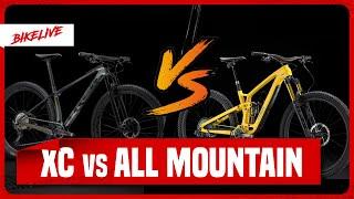 VTT cross-country VS VTT allmountain  un match improbable sur le Bikepark dAvoriaz