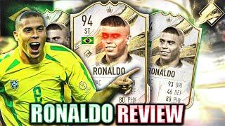 WE TRY THE REAL RONALDO 94 MID ICON RONALDO REVIEW FIFA 23 ULTIMATE TEAM