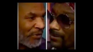 Mike Tyson loses his cool with Snoop Dogg...