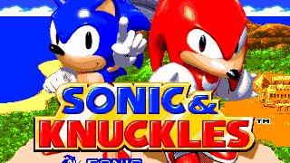 Олдскульные посиделки. Sonic & Knuckles. Играем за супер Наклза 