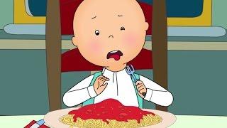 Funny Animated cartoon Kid  Caillou at the restaurant  WATCH CARTOON ONLINE  Cartoon for Children