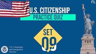 US Citizenship Practice Quiz Set 9