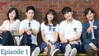 drakor drama korea school 2017 eps 1 Sub indo