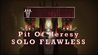 im in hell...  Destiny 2 Livestream  Pit of Heresy SOLO FLAWLESS Attempts