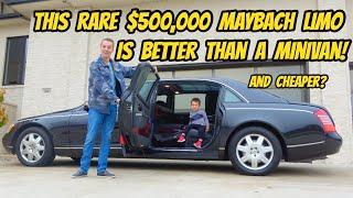 Buying a $500000 Maybach 62 for OVER 90% OFF and its the PERFECT FAMILY CAR