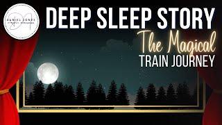 THE MAGICAL TRAIN JOURNEY  Train on Tracks Sounds  Cozy Long Hypnotic Bedtime Story for Grown Ups