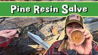 3 Ingredient Pine Resin Salve