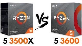 Ryzen 5 3500X vs Ryzen 5 3600  Ryzen 5 3600 vs Ryzen 5 3500X  Ryzen 5 3500X Benchmarks  H-Tech