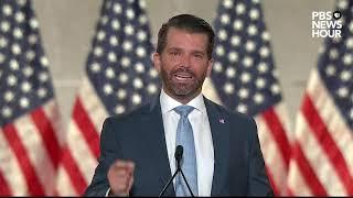 WATCH Donald Trump Jr.’s full speech at the Republican National Convention  2020 RNC Night 1