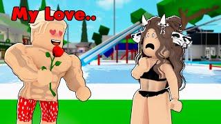 My Lifeguard Became My Stalker... Roblox Brookhaven RP