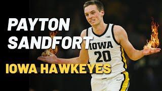 Payton Sandfort Iowa Hawkeyes Big Ten Sixth Man of the Year  2022-2023 Highlights