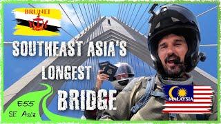 Southeast Asia’s Longest Bridge is STUNNING  19 Miles of Bliss in Brunei  SE E55