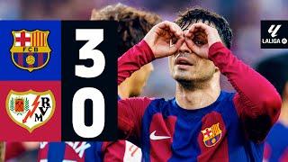 FC BARCELONA 3 vs 0 RAYO VALLECANO  LA LIGA 202324 J37