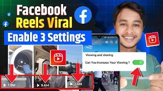 Secret Setting Facebook Reels Viral Karne Ka  Facebook Reels Kaise Viral Kare