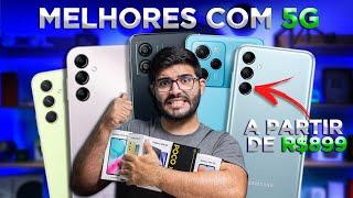 OFICIAL - Os 5 Melhores Smartphones com 5G para comprar SEM MEDO em 2023 a partir de R$89900