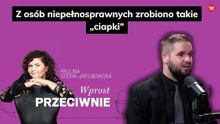 Niewidomy influencer Z osób niepełnosprawnych zrobiono takie „ciapki”