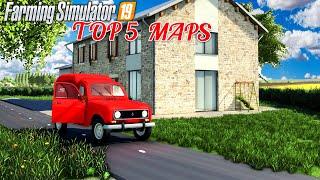 TOP 5 most popular maps for February 2021  Farming Simulator 19