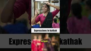 Expressions in Kathak  #shorts