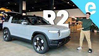 First Look & Impressions of New Rivian R2 Hands-On