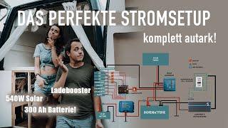 CAMPER Elektrik  DEIN PERFEKTES Strom Set Up  Stromversorgung im Campervan  Autark im DIY Camper