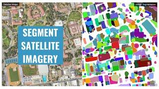 Segmenting Satellite Imagery with the Segment Anything Model SAM