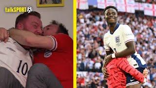 SAKA EQUALISES 󠁧󠁢󠁥󠁮󠁧󠁿 Jamie OHara & Jason Cundy CELEBRATE Englands Leveller Vs Switzerland