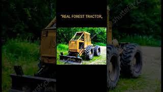 Real Forestry Tractor #forestry #tractor #forestsounds #johndeere #agriculture  #viral #kokoto #cg