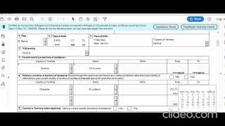 Imm5257e - Temporary Resident Visa to Canada as a Student Step by Step Full Information how to fill