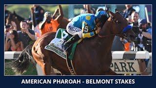 American Pharoah wins the Triple Crown - 2015 Belmont Stakes G1