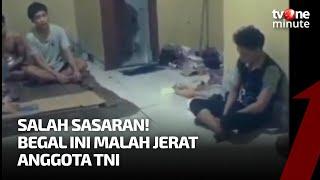 Beginilah Jadinya Kalo Begal Anggota TNI  tvOne Minute